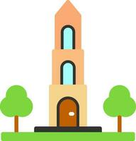 Dom tower Vector Icon Design