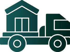 Delivery truck Vector Icon Design