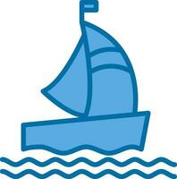 Boat Vector Icon Design
