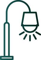 Street lamp Vector Icon Design