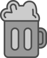 Beer mug Vector Icon Design