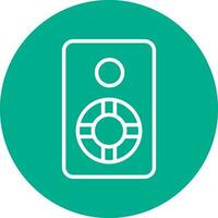 Audio system Vector Icon Design