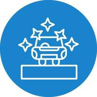 Car showroom Vector Icon Design