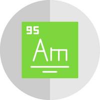 Americium Vector Icon Design