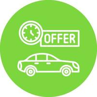 Offer Vector Icon Design