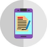 Signature Vector Icon Design