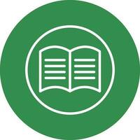 Manual book Vector Icon Design