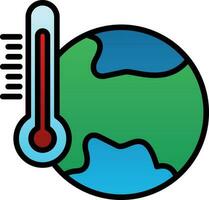 Global warming Vector Icon Design