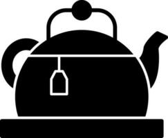 Teapot Vector Icon Design