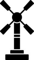 Windmill Vector Icon Design