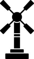 Windmill Vector Icon Design