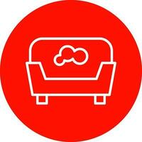 Pet bed Vector Icon Design