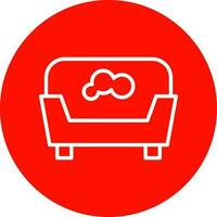 Pet bed Vector Icon Design