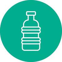 Plastic bottle Vector Icon Design