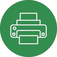 Printer Vector Icon Design