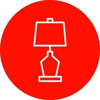 Lamp Vector Icon Design