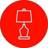 Lamp Vector Icon Design