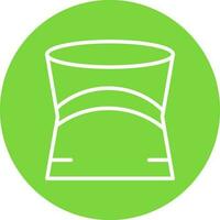 Neck gaiter Vector Icon Design