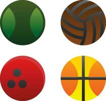 Balls Vector Icon Design