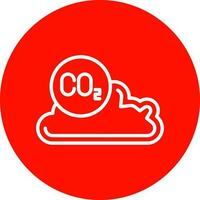 Carbon dioxide Vector Icon Design