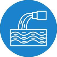 Waste water Vector Icon Design