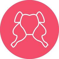 Chicken Vector Icon Design