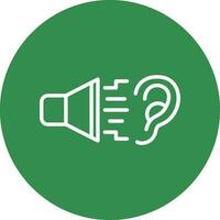 Sound pollution Vector Icon Design