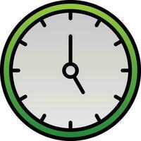 diseño de icono de vector de reloj