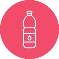 Plastic bottles Vector Icon Design