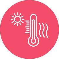 Heat wave Vector Icon Design