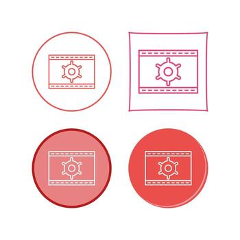 Unique Web Optimization Vector Icon