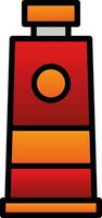 Paint tube Vector Icon Design