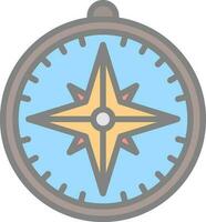 Compass Vector Icon Design