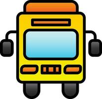 Bus Vector Icon Design