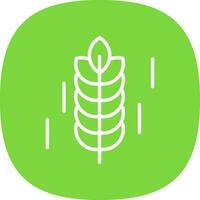 Wheat Vector Icon Design