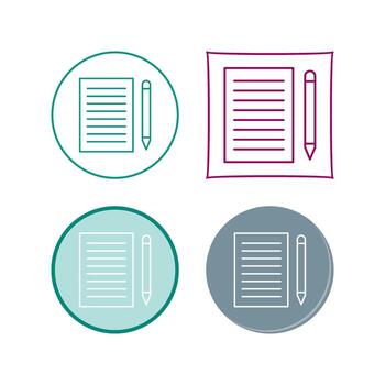 Write Feedback Vector Icon