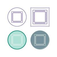 Unique Frame Vector Icon