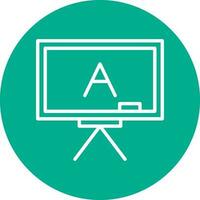 Whiteboard Vector Icon Design