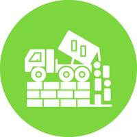 Landfill Vector Icon Design