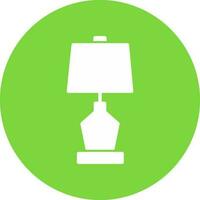 Lamp Vector Icon Design