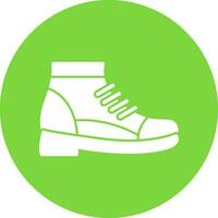 diseño de icono de vector de botas