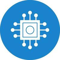 Cpu Vector Icon Design