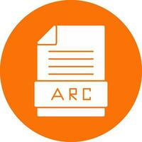 Arc Vector Icon Design