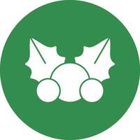 Mistletoe Vector Icon Design