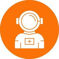 Astronaut Vector Icon Design