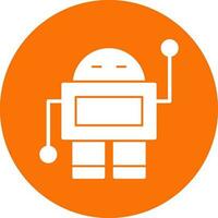 Robot Vector Icon Design