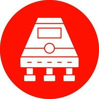 Space capsule Vector Icon Design