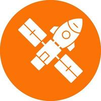 Space station Vector Icon Design