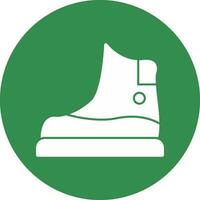 Snow boot Vector Icon Design
