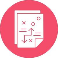 Planning Vector Icon Design
